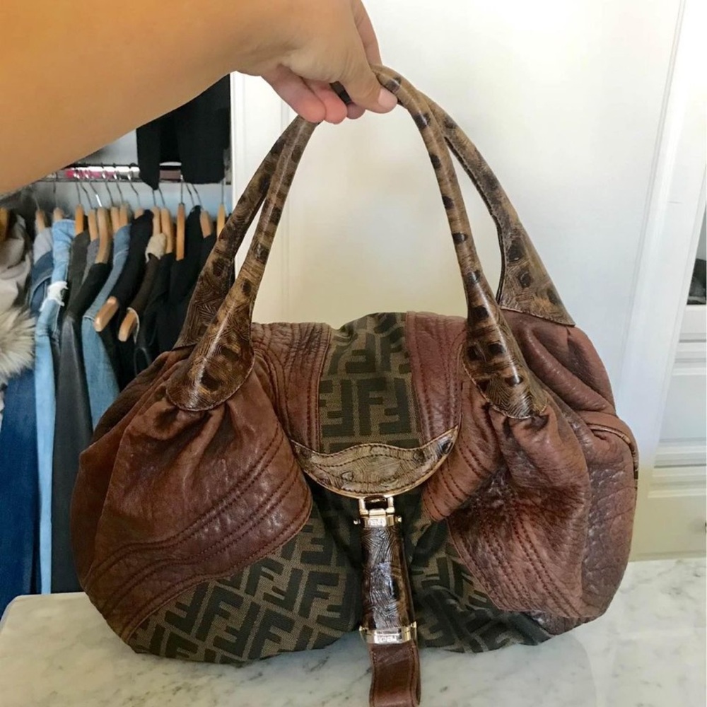 Fendi Zucca Spy Bag